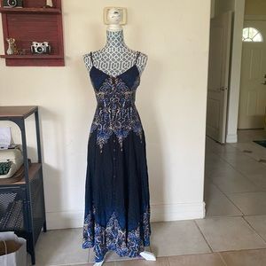 Available again Free people  maxi dress cottage bohemian